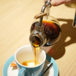 コーヒーの香りがただよう